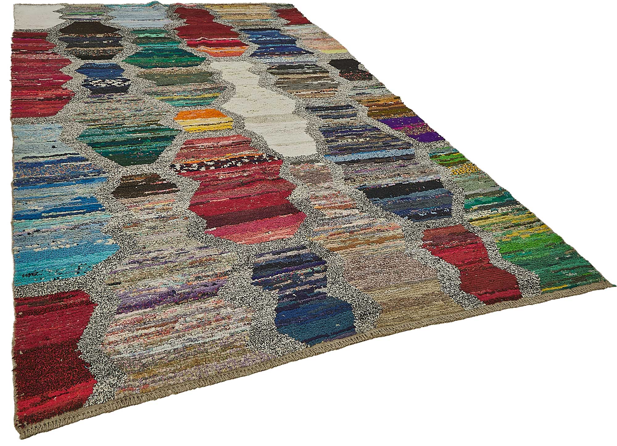 6x10 Multicolor Recycled Chaput Rug - 50310