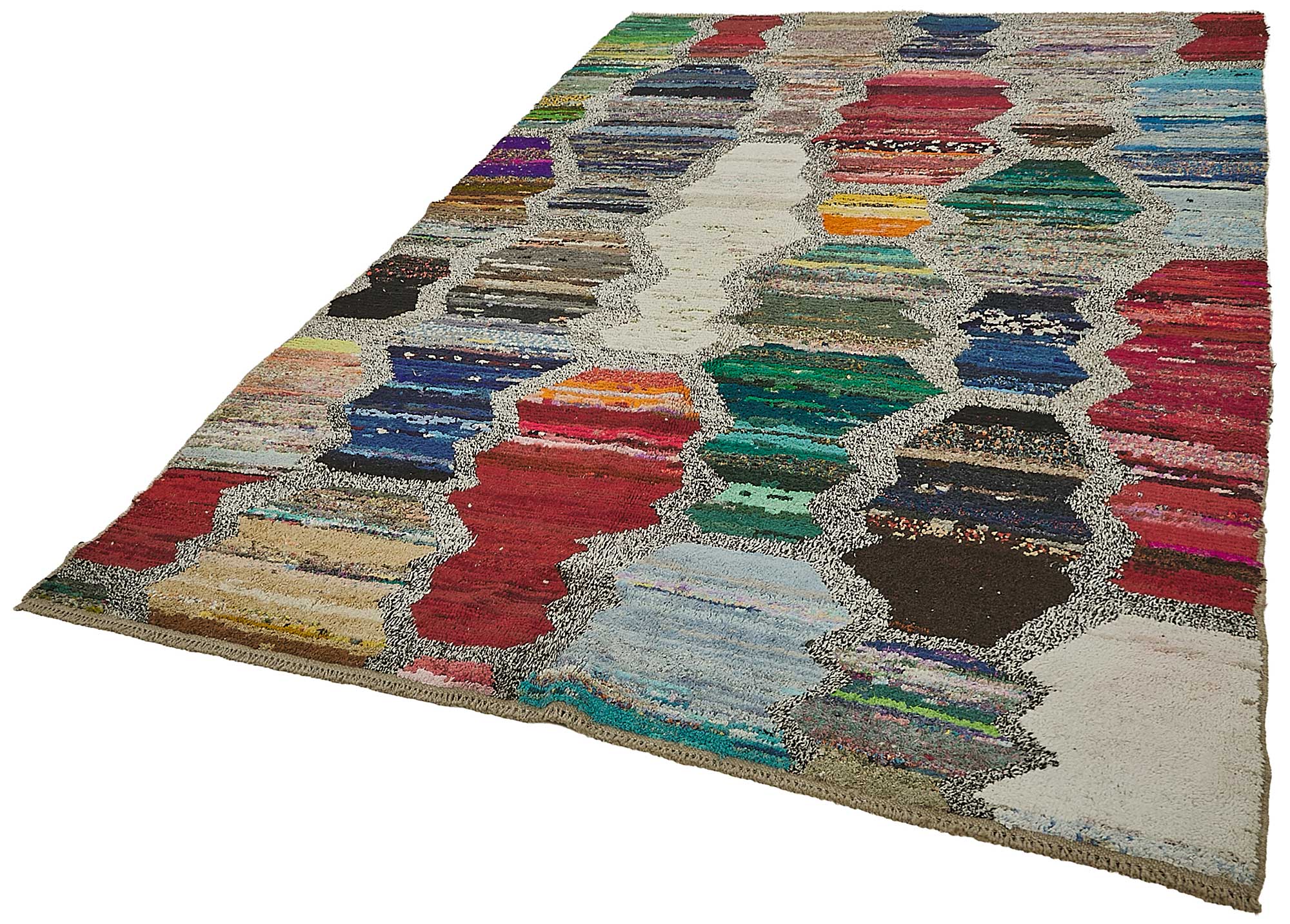 6x10 Multicolor Recycled Chaput Rug - 50310