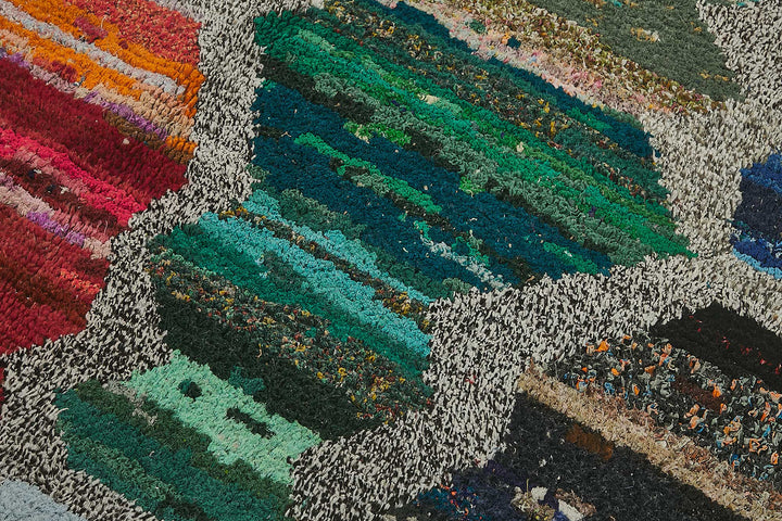 6x10 Multicolor Recycled Chaput Rug - 50310