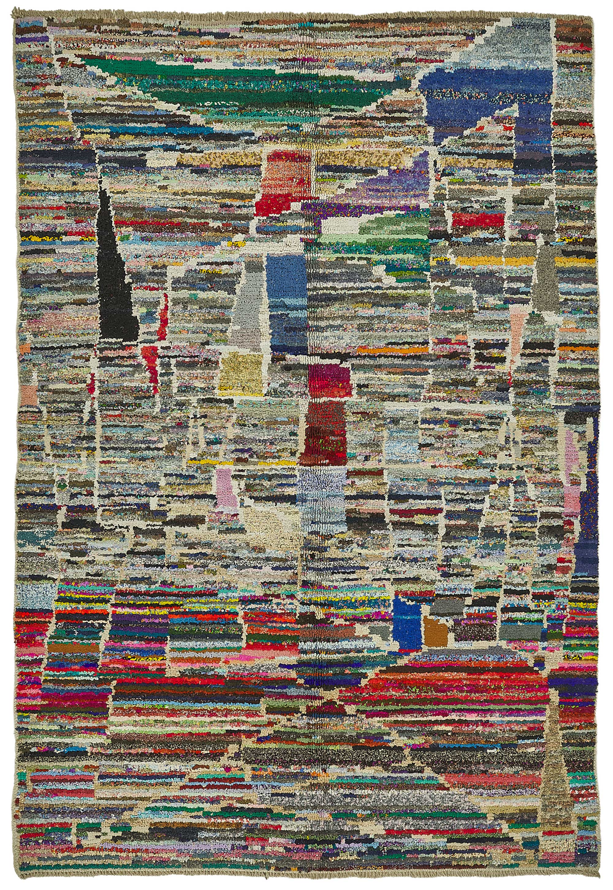 6x9 Multicolor Recycled Chaput Rug - 50311
