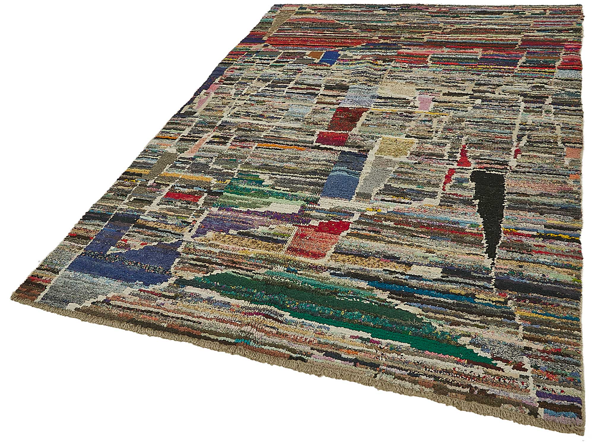 6x9 Multicolor Recycled Chaput Rug - 50311