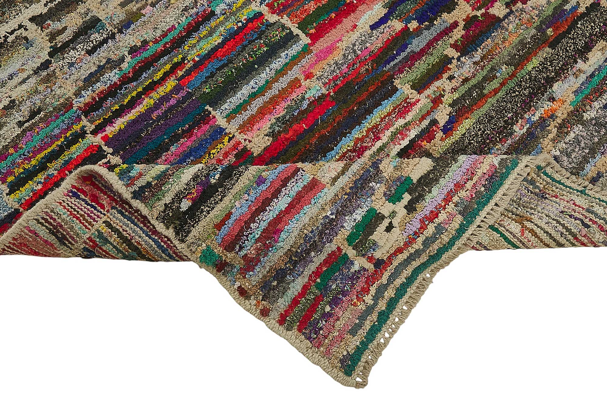 6x9 Multicolor Recycled Chaput Rug - 50311