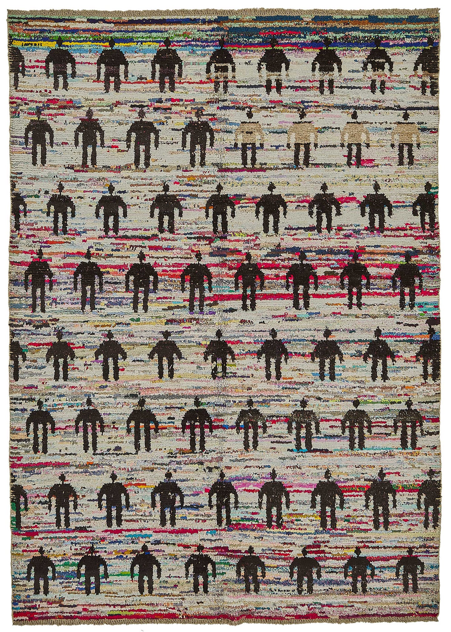 7x10 Multicolor Recycled Chaput Rug - 50312