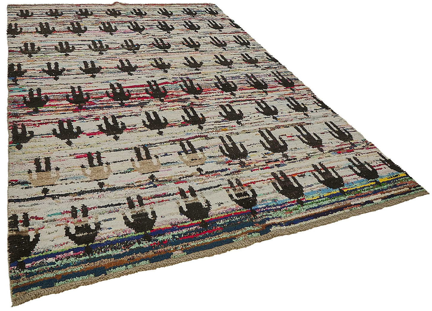 7x10 Multicolor Recycled Chaput Rug - 50312