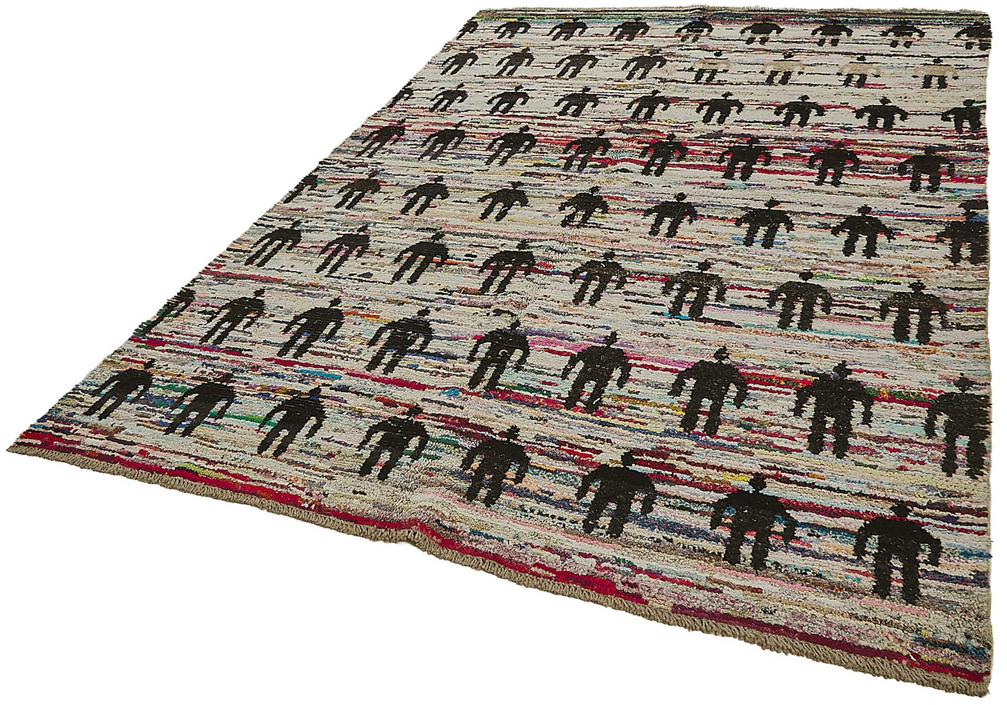 7x10 Multicolor Recycled Chaput Rug - 50312
