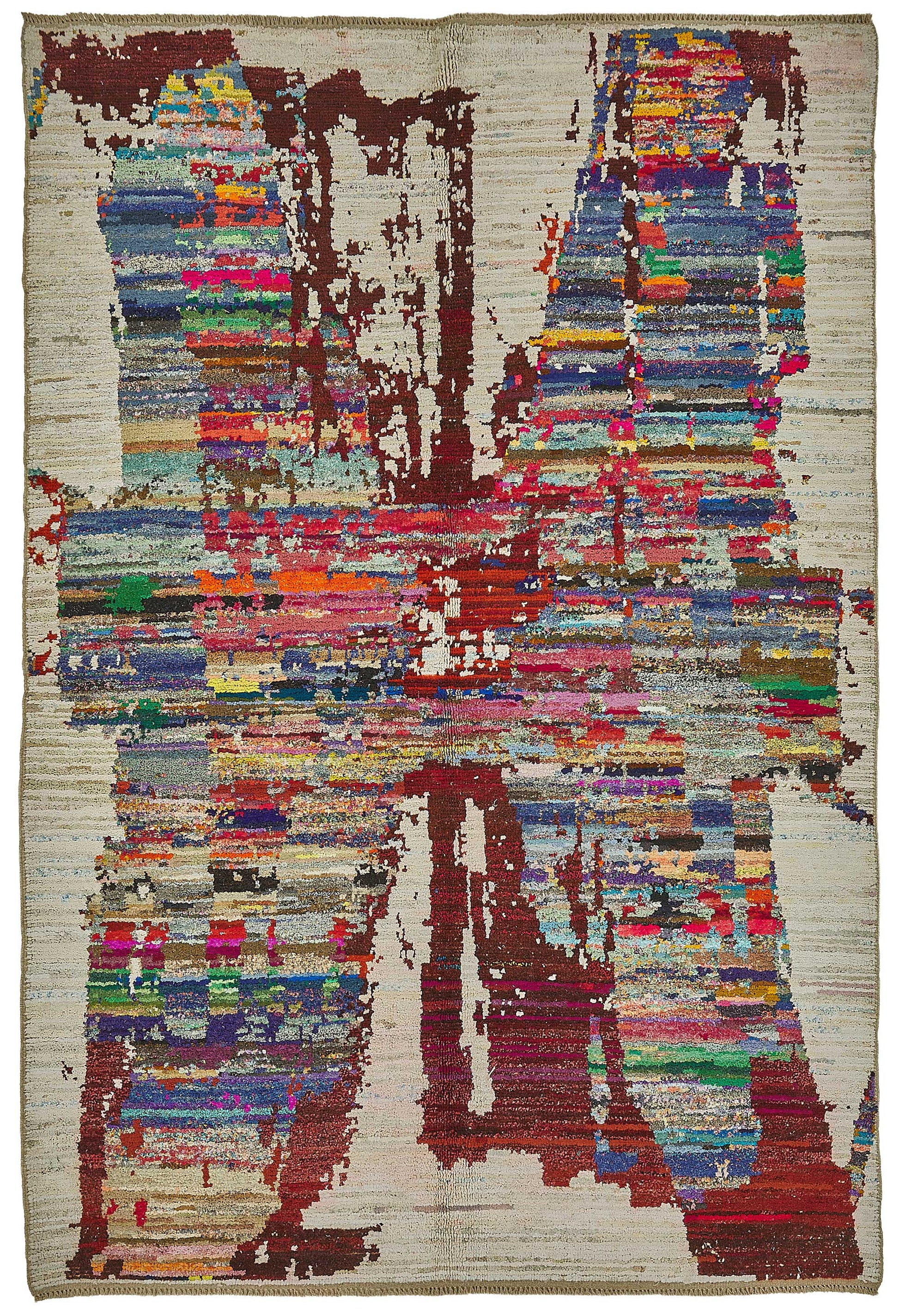 7x10 Multicolor Recycled Chaput Rug - 50313