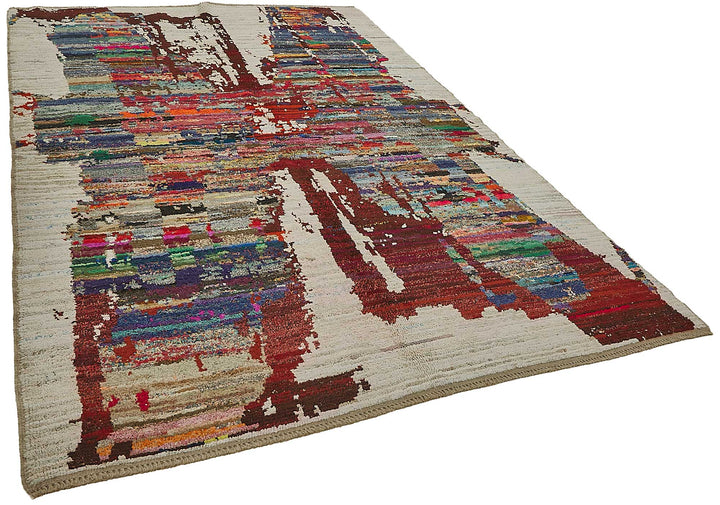 7x10 Multicolor Recycled Chaput Rug - 50313