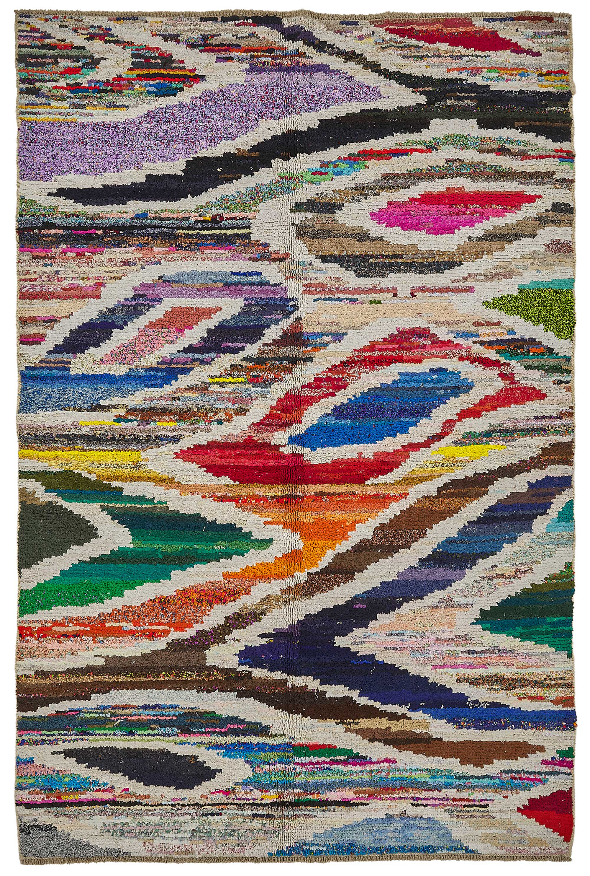 6x9 Multicolor Recycled Chaput Rug - 50314
