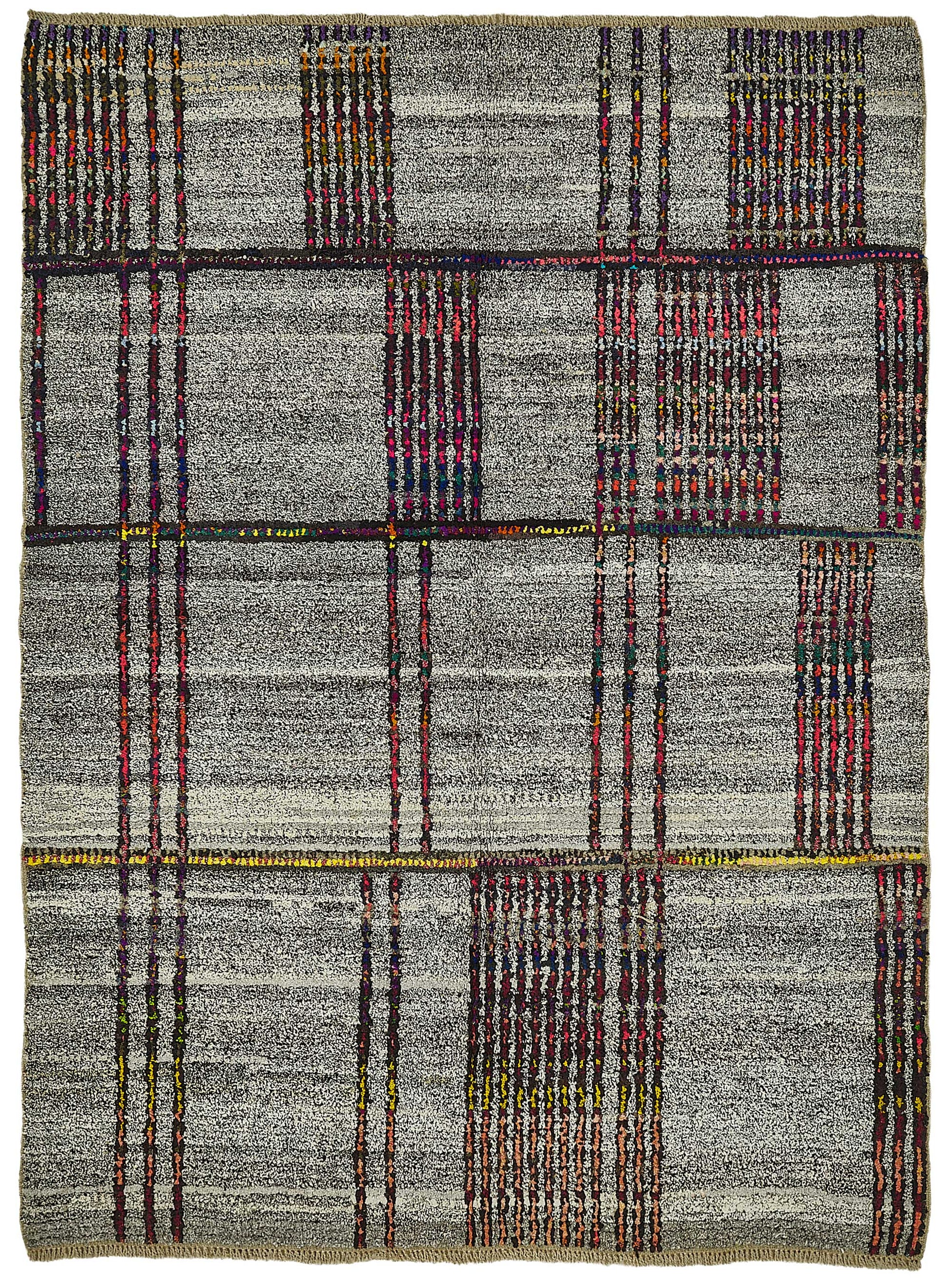 6x8 Grey Recycled Chaput Rug - 50315