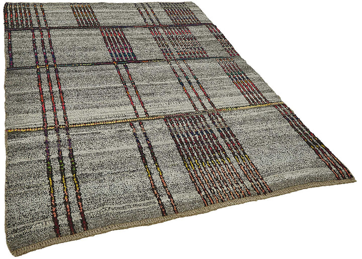 6x8 Grey Recycled Chaput Rug - 50315