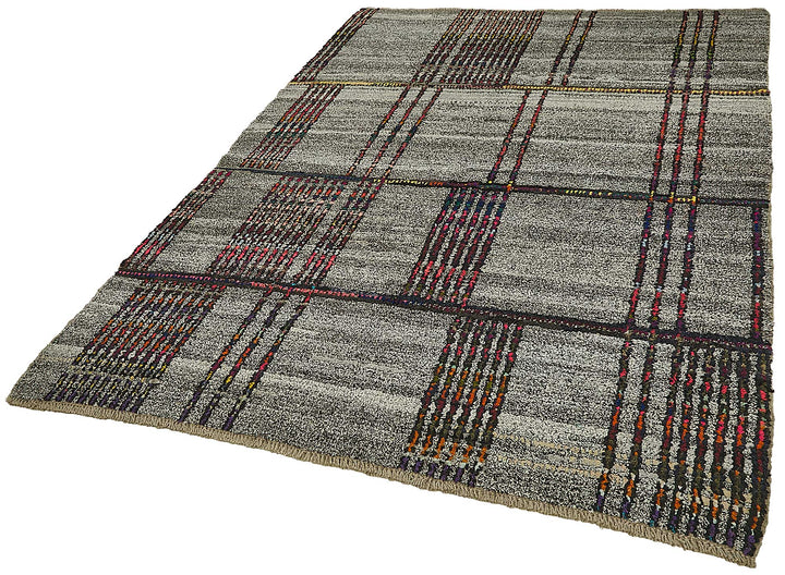 6x8 Grey Recycled Chaput Rug - 50315