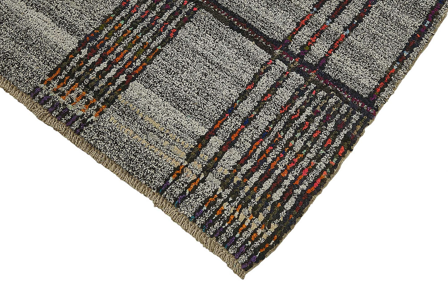 6x8 Grey Recycled Chaput Rug - 50315