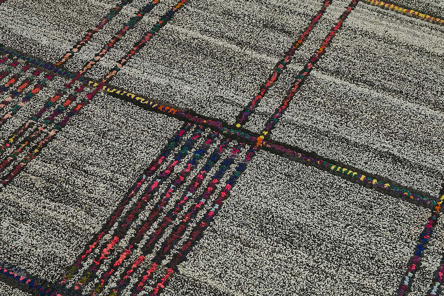 6x8 Grey Recycled Chaput Rug - 50315