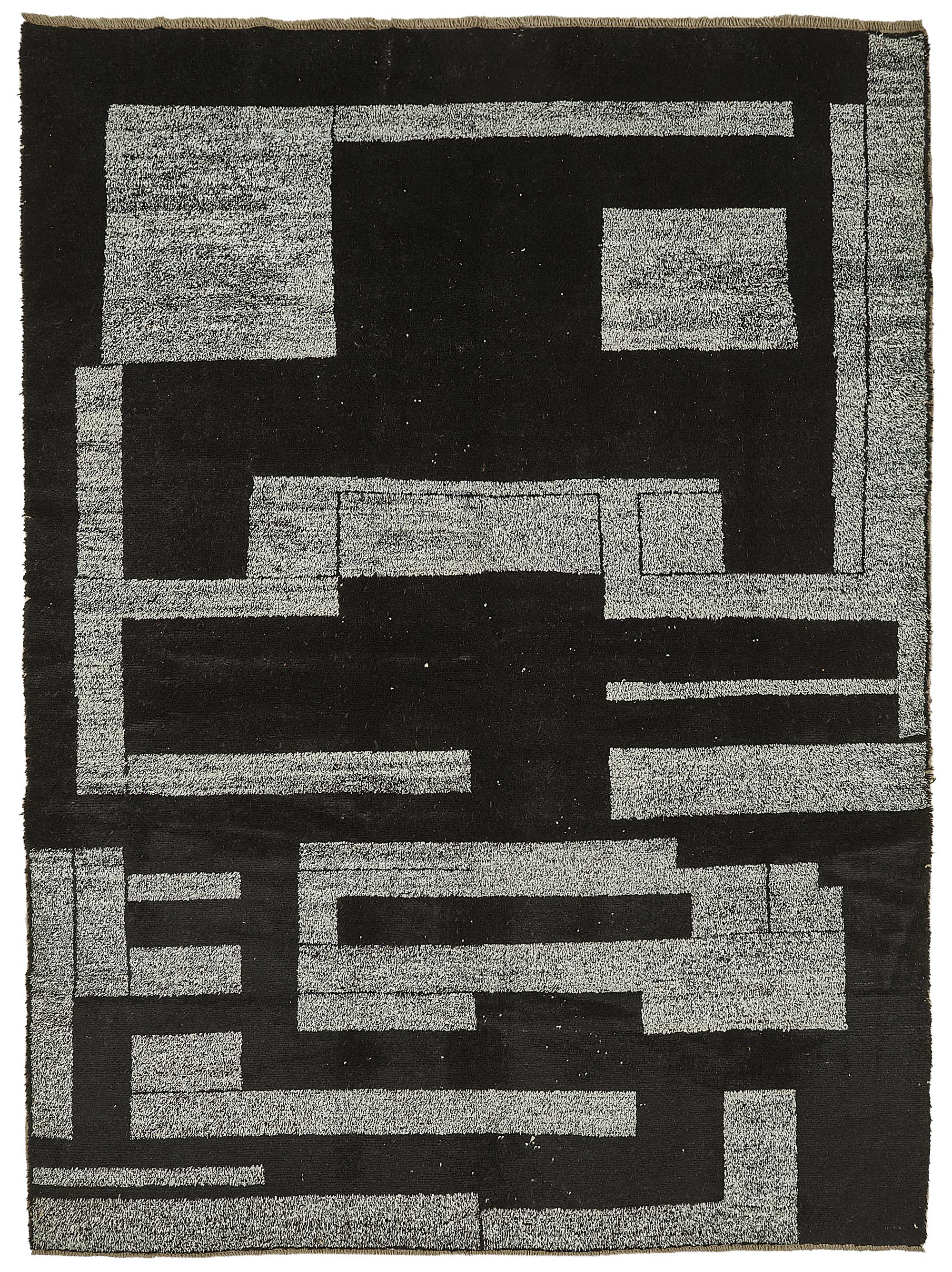 8x11 Black Recycled Chaput Rug - 50319