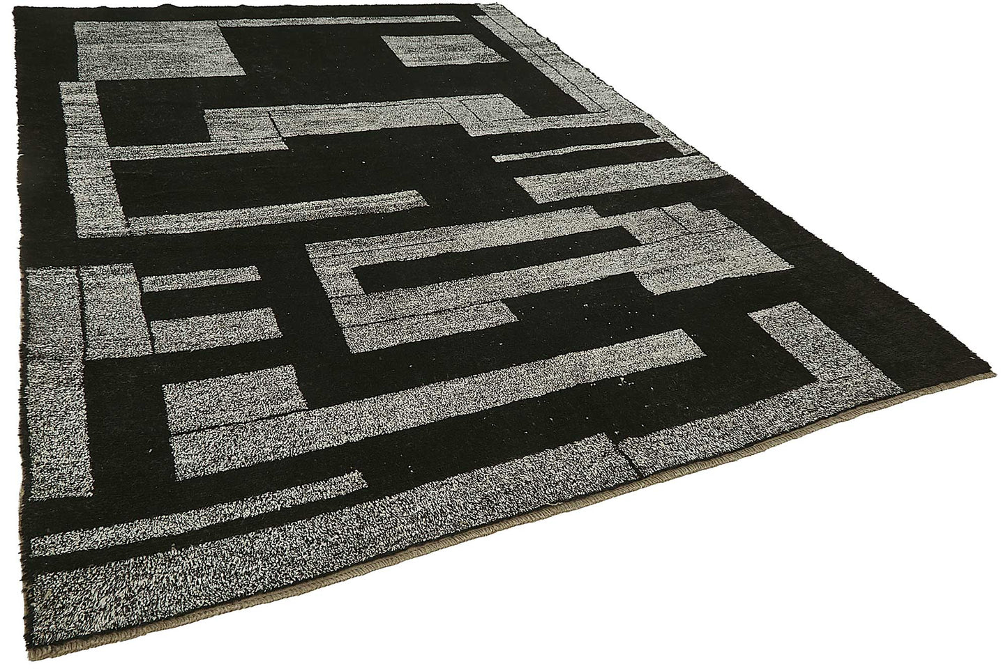 8x11 Black Recycled Chaput Rug - 50319