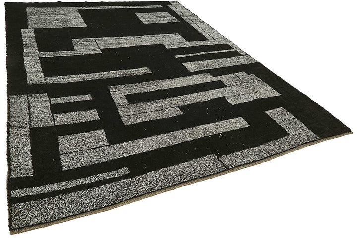 8x11 Black Recycled Chaput Rug - 50319