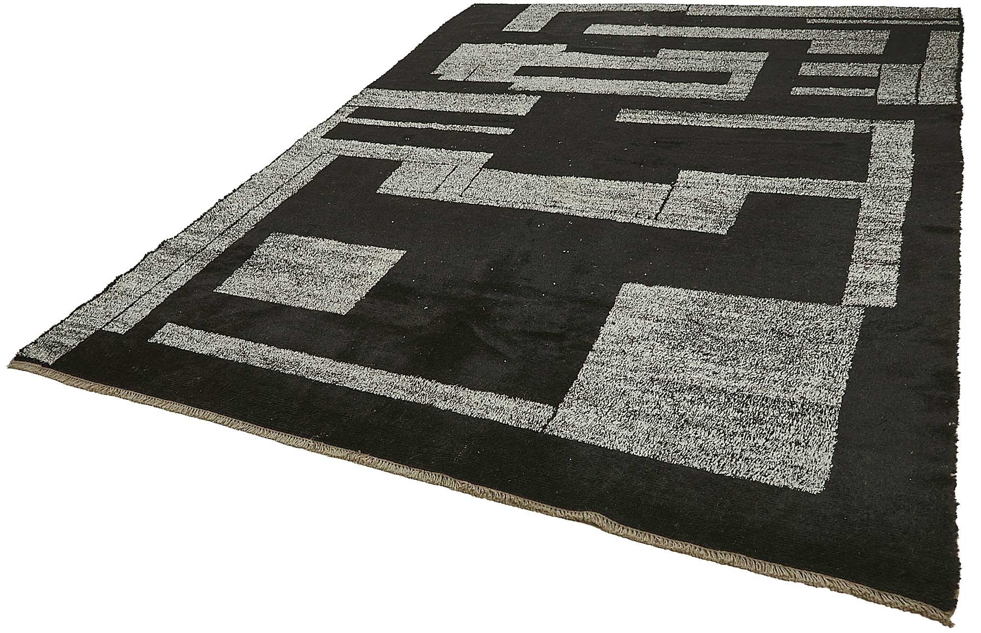 8x11 Black Recycled Chaput Rug - 50319