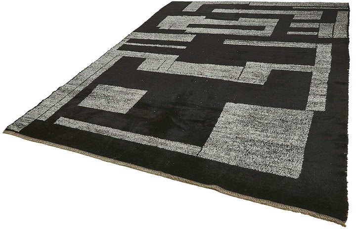8x11 Black Recycled Chaput Rug - 50319