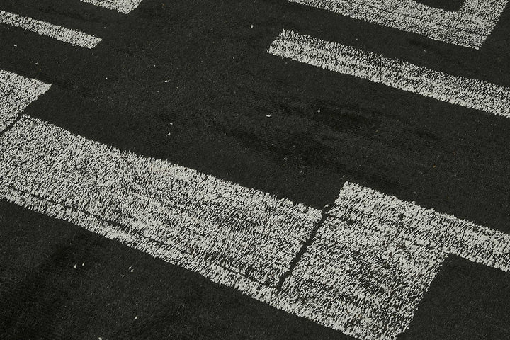 8x11 Black Recycled Chaput Rug - 50319