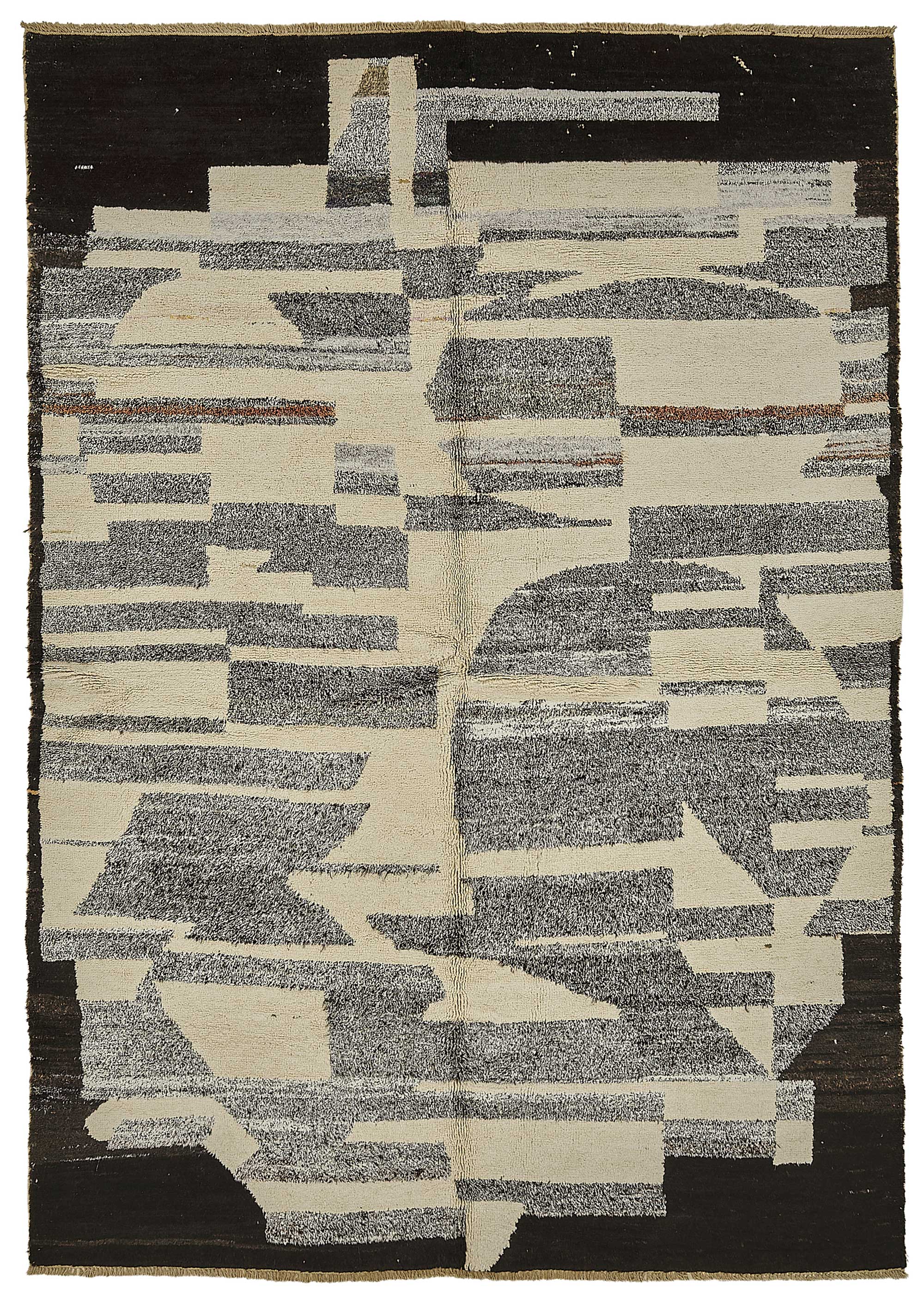 8x11 Beige Recycled Chaput Rug - 50320