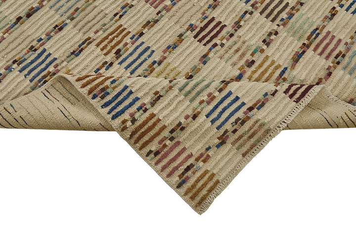 7x10 Beige Recycled Chaput Rug - 50322