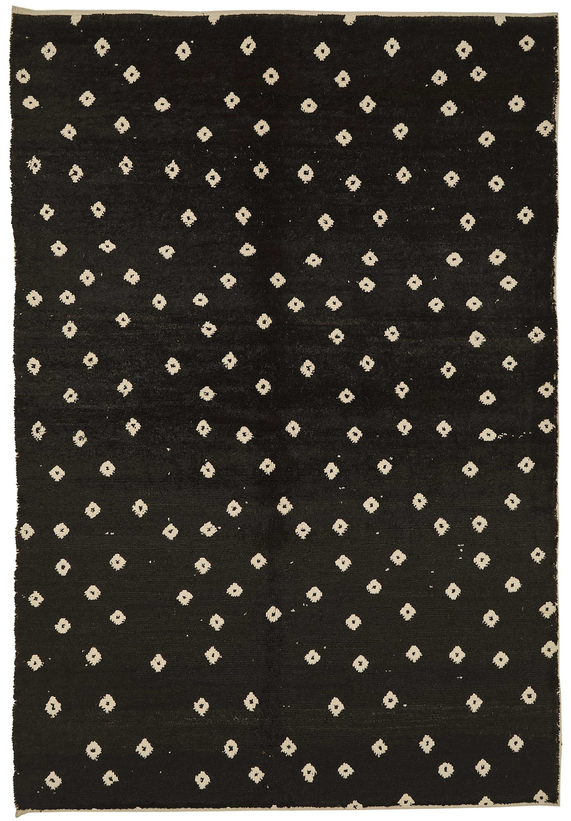 5x8 Black Recycled Chaput Rug - 50324
