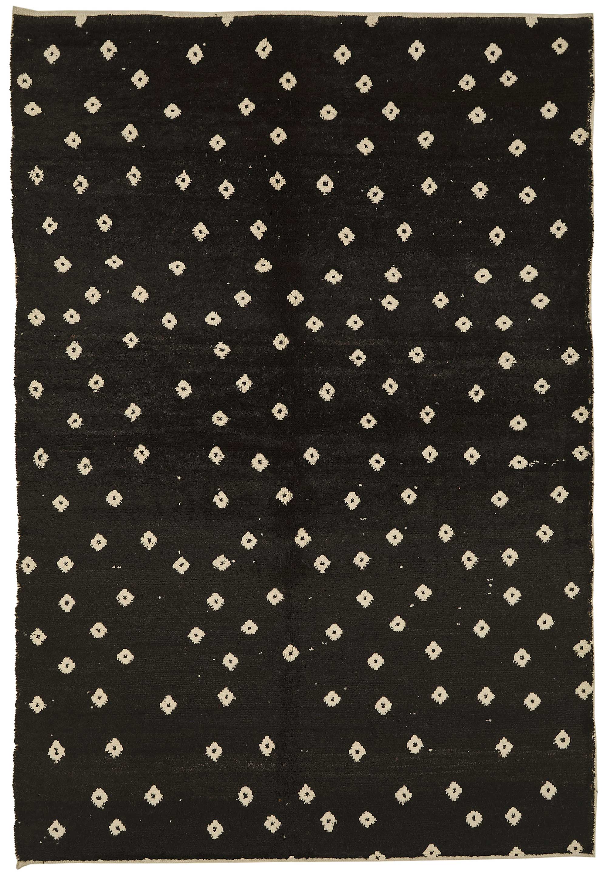 5x8 Black Recycled Chaput Rug - 50324