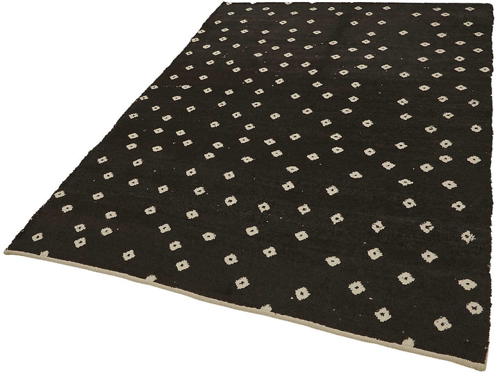 5x8 Black Recycled Chaput Rug - 50324
