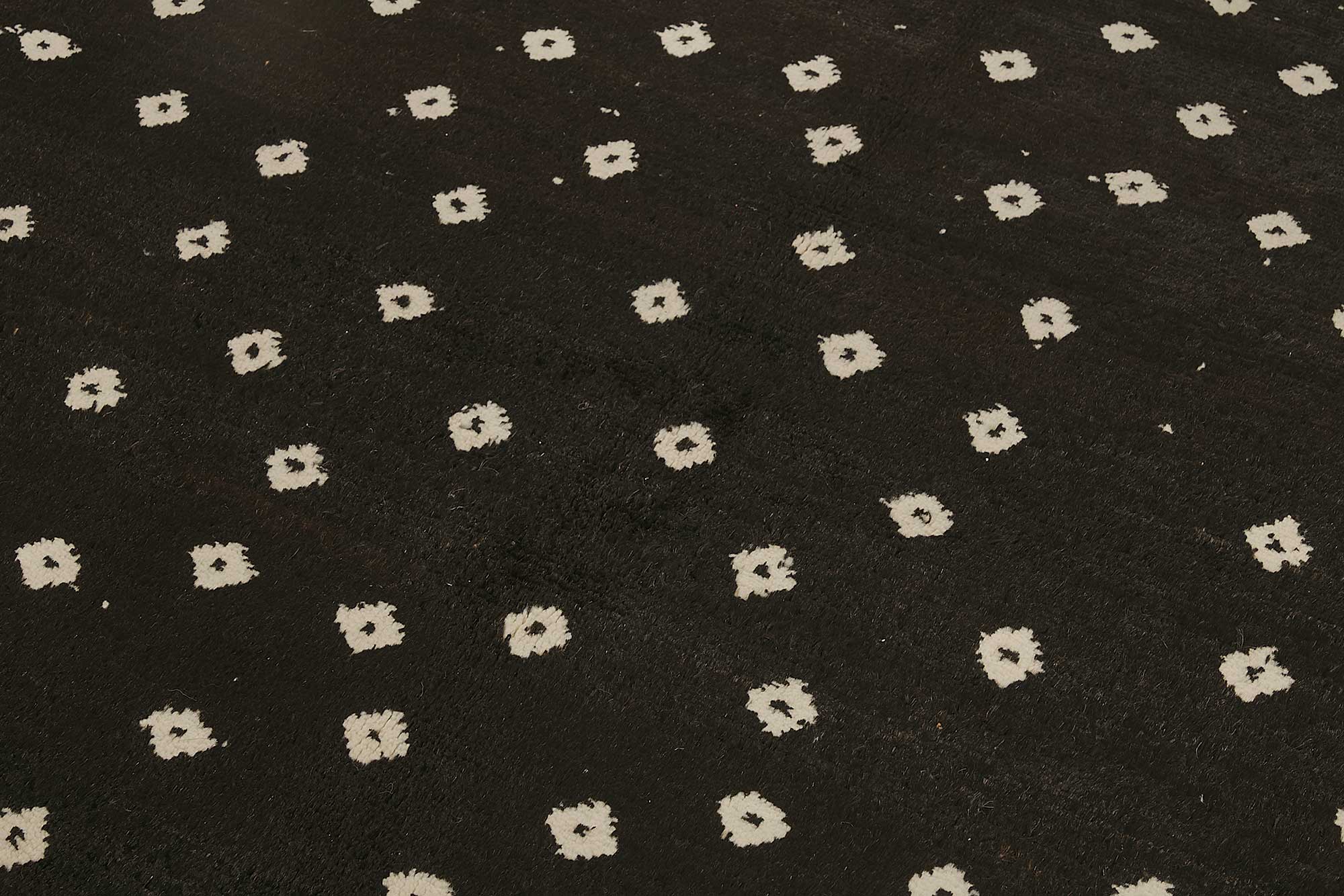 5x8 Black Recycled Chaput Rug - 50324