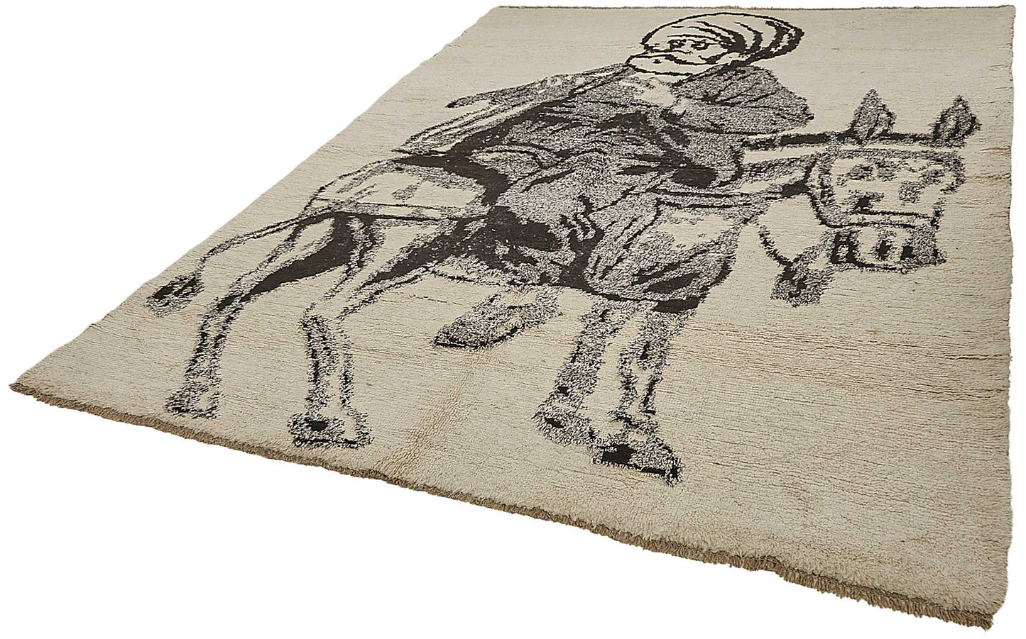 8x10 Beige Recycled Chaput Rug - 50329