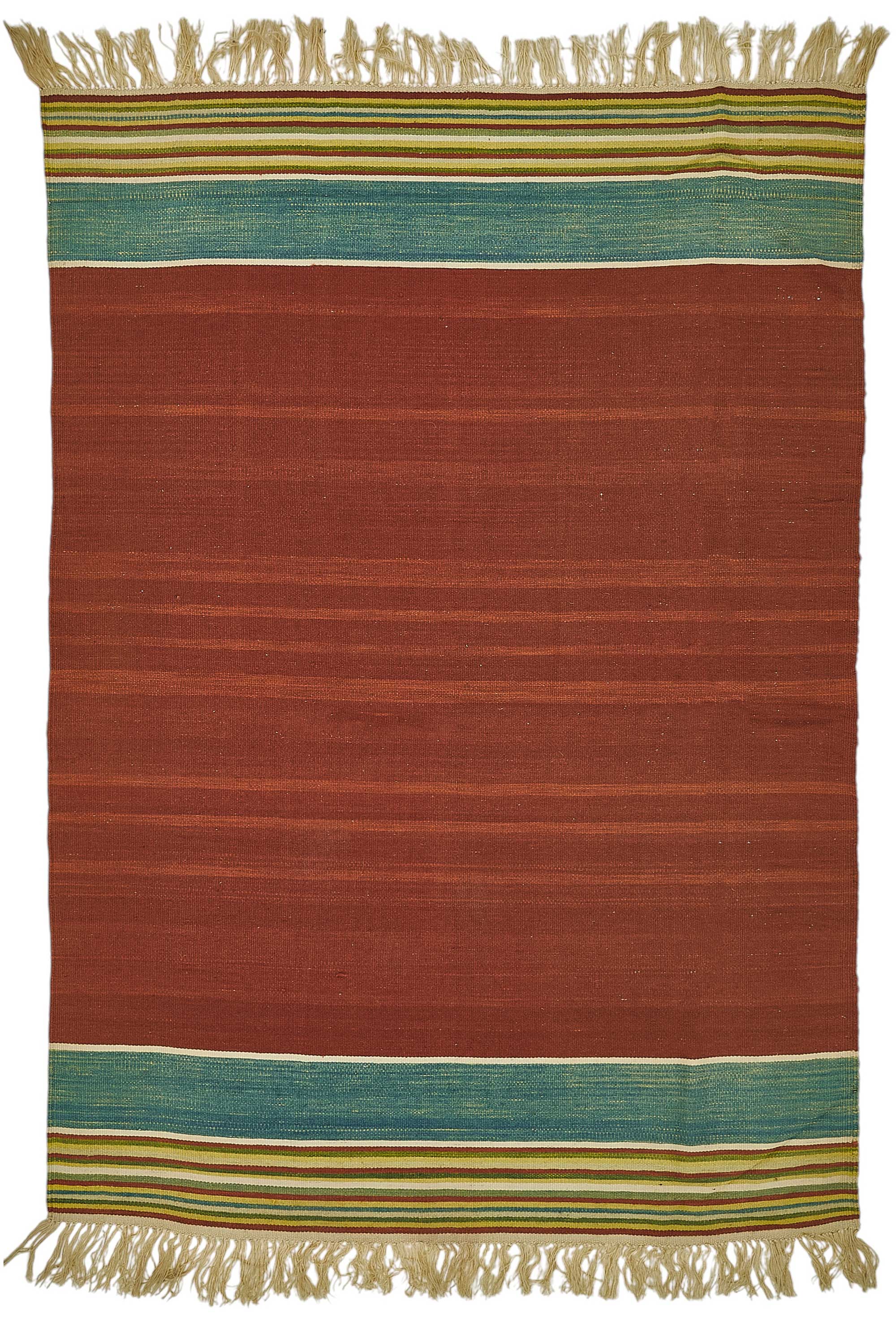 5x7 Handwoven Turkish Wool Kilim Rug - 50330