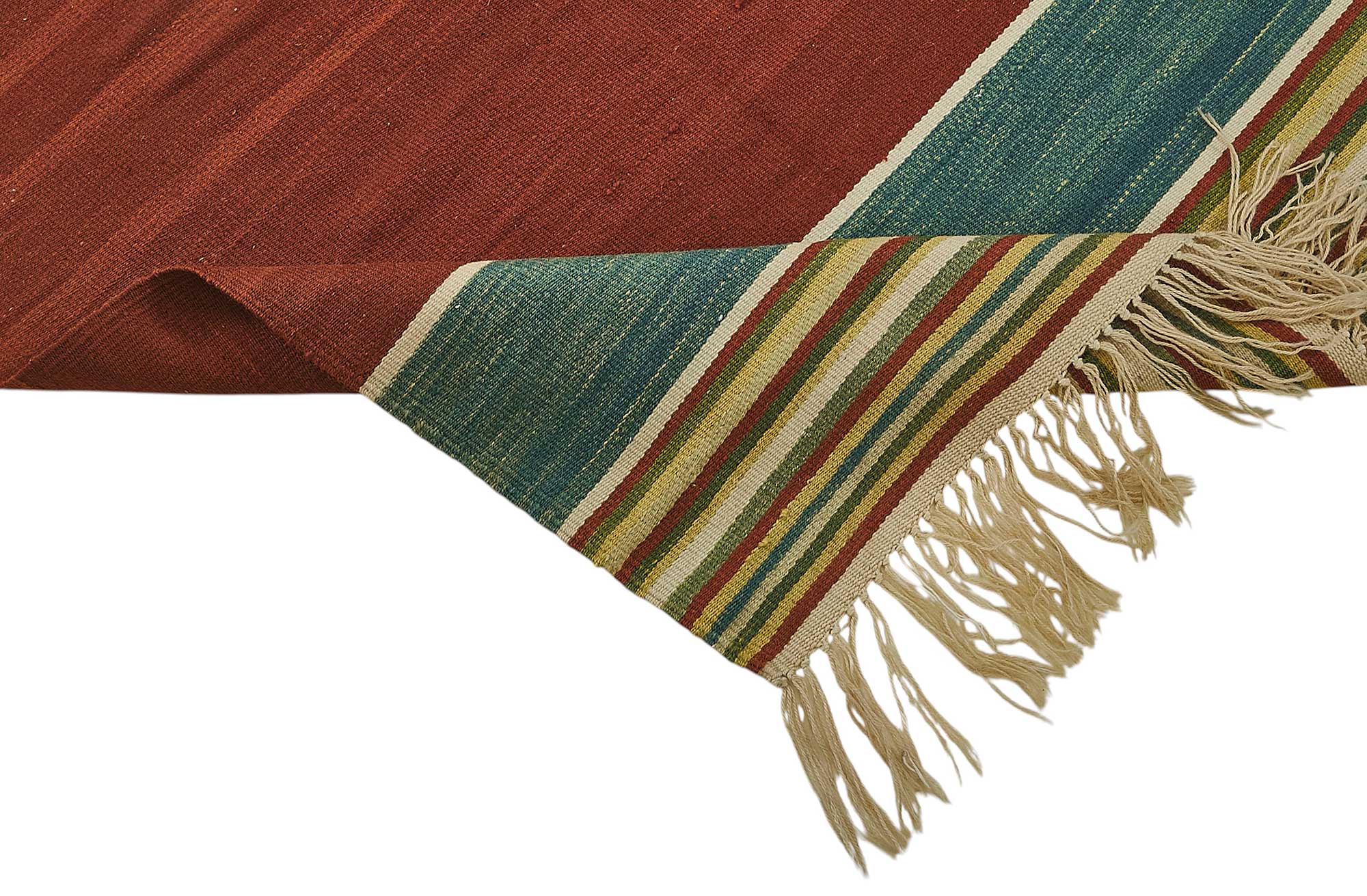 5x7 Handwoven Turkish Wool Kilim Rug - 50330