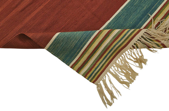 5x7 Handwoven Turkish Wool Kilim Rug - 50330
