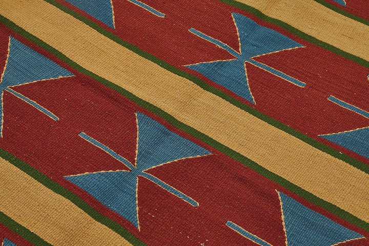 3x5 Handwoven Turkish Wool Kilim Rug - 50336