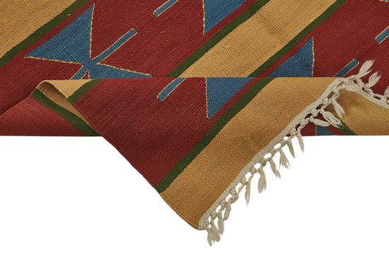3x5 Handwoven Turkish Wool Kilim Rug - 50336