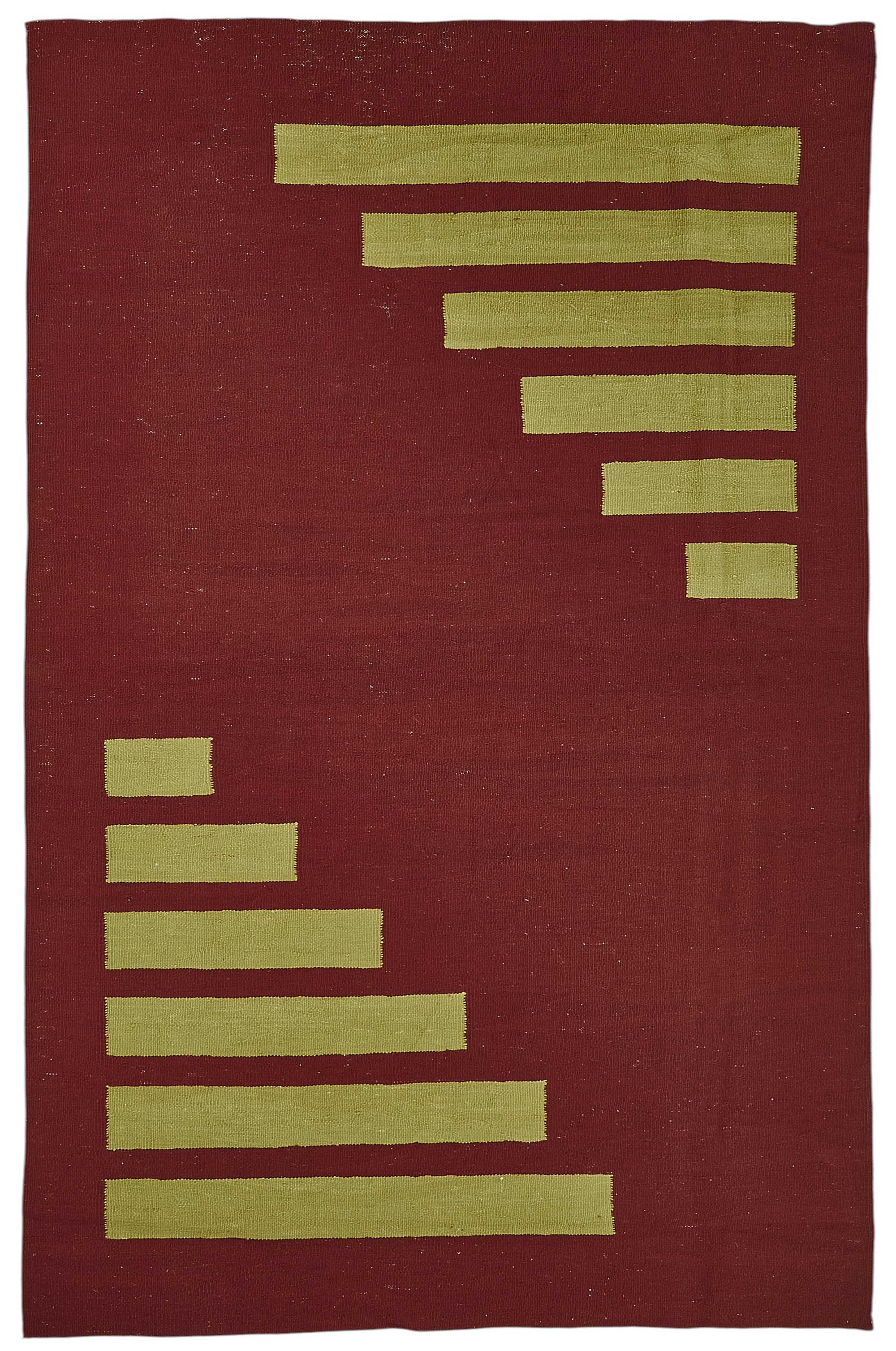 5x7 Handwoven Turkish Wool Kilim Rug - 50339