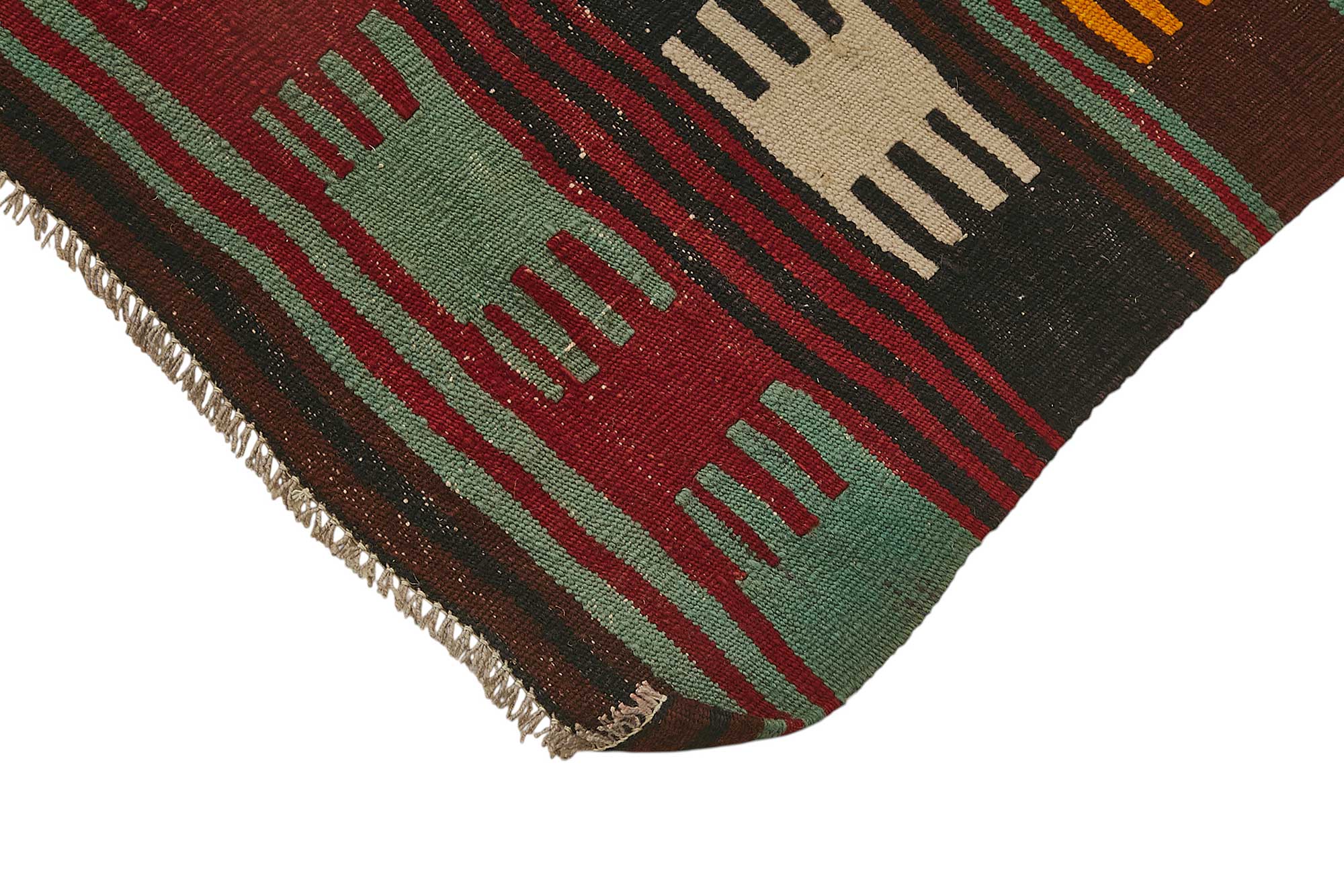 3x5 Handwoven Turkish Wool Kilim Rug - 50342