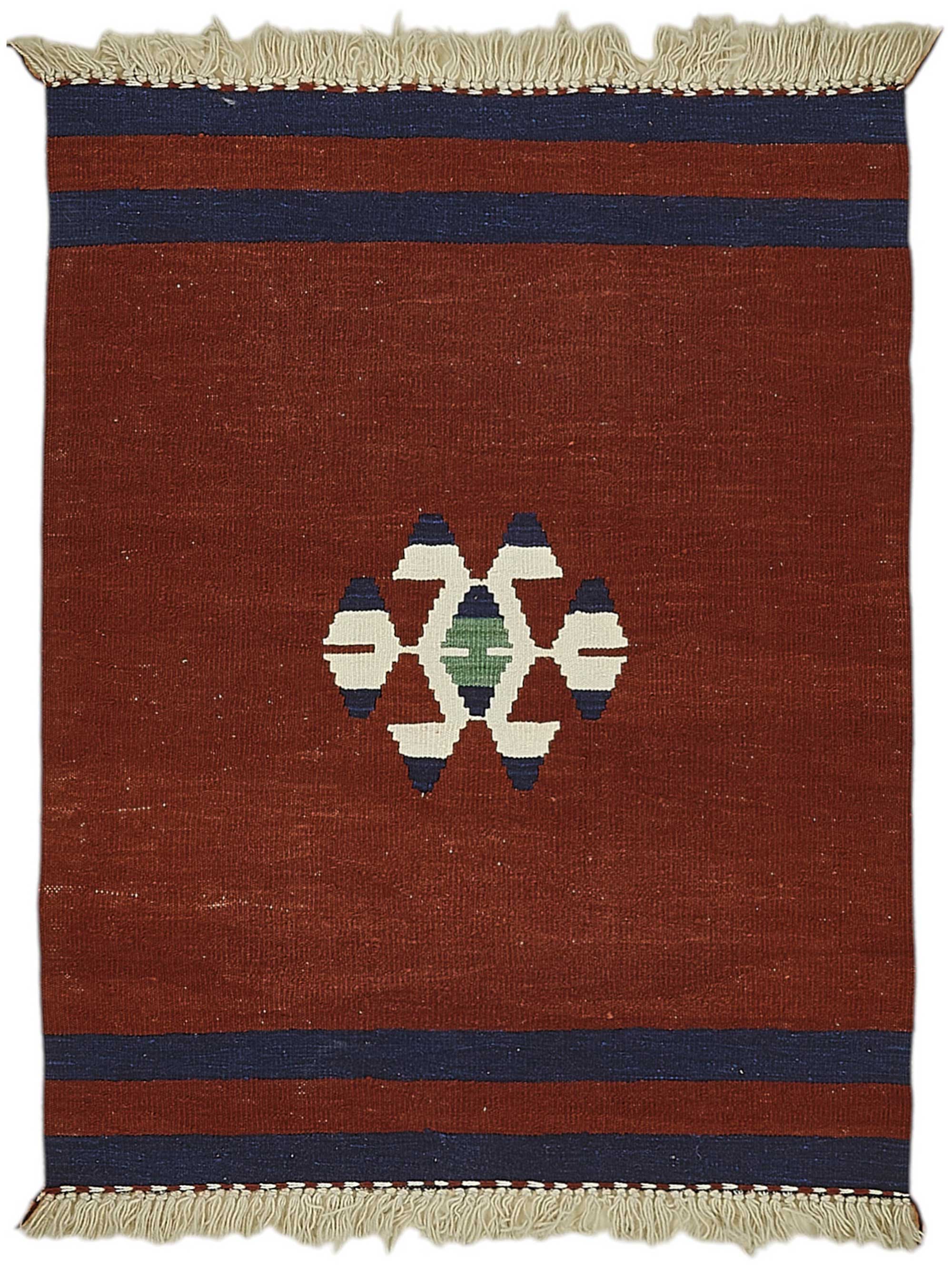 3x4 Handwoven Turkish Wool Kilim Rug - 50343
