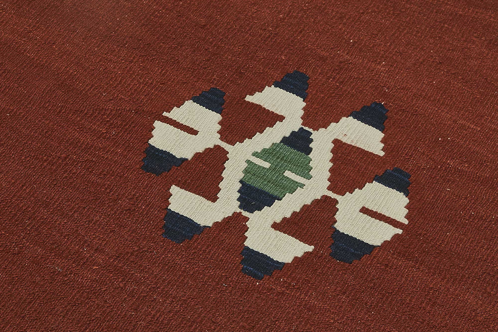 3x4 Handwoven Turkish Wool Kilim Rug - 50343
