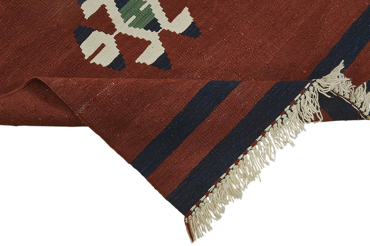 3x4 Handwoven Turkish Wool Kilim Rug - 50343