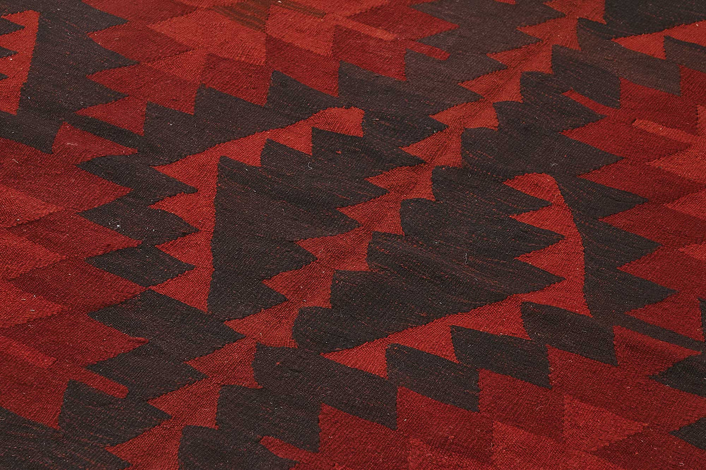 7x9 Handwoven Turkish Wool Kilim Rug - 50363