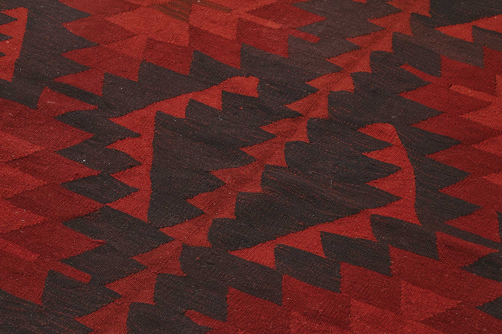 7x9 Handwoven Turkish Wool Kilim Rug - 50363