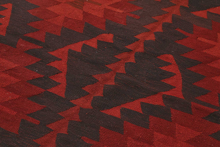 7x9 Handwoven Turkish Wool Kilim Rug - 50363