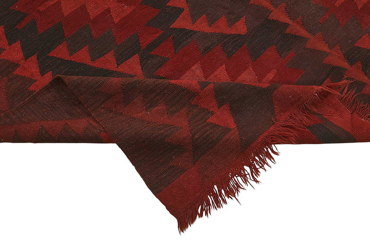 7x9 Handwoven Turkish Wool Kilim Rug - 50363