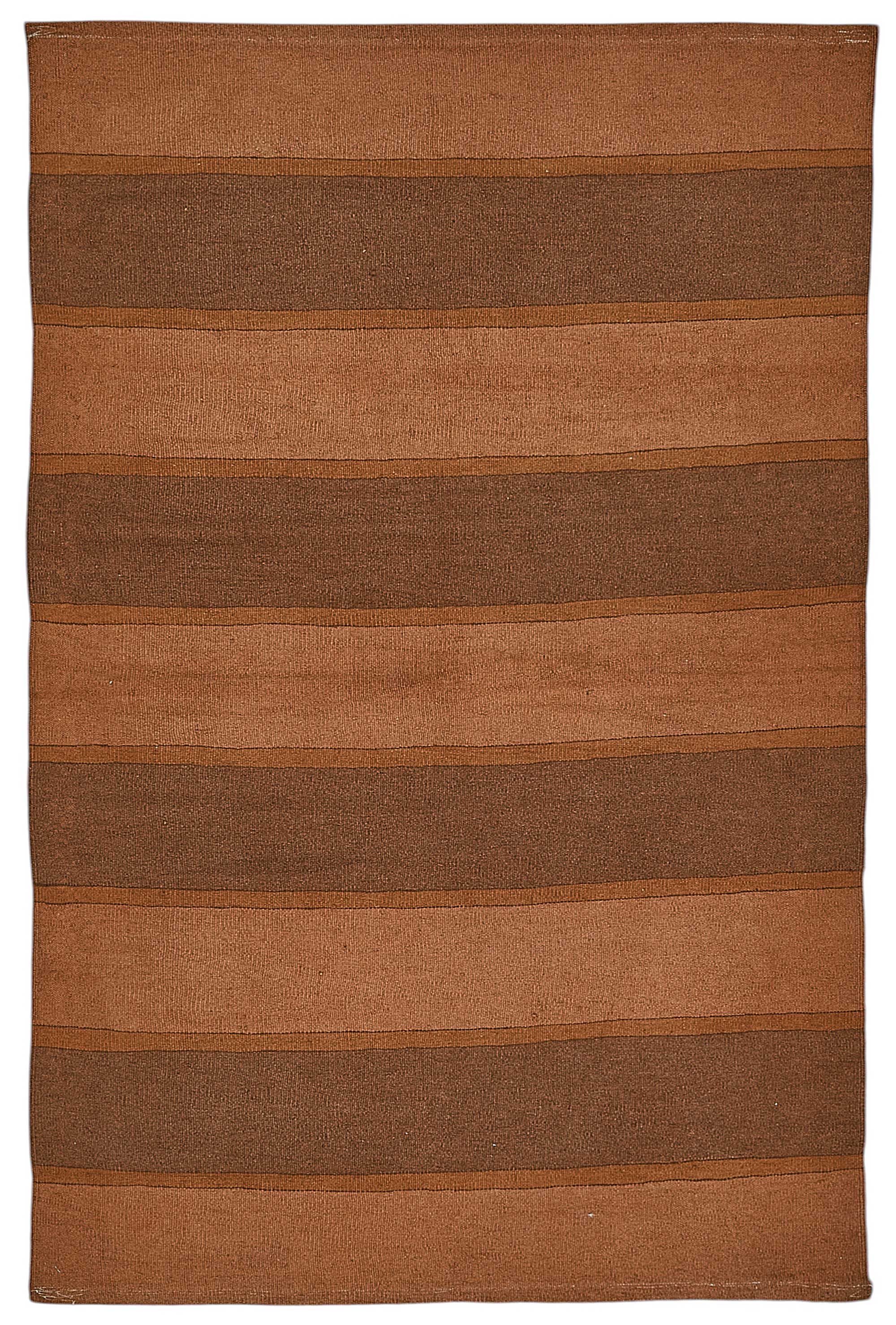 4x6 Handwoven Turkish Wool Kilim Rug - 50374