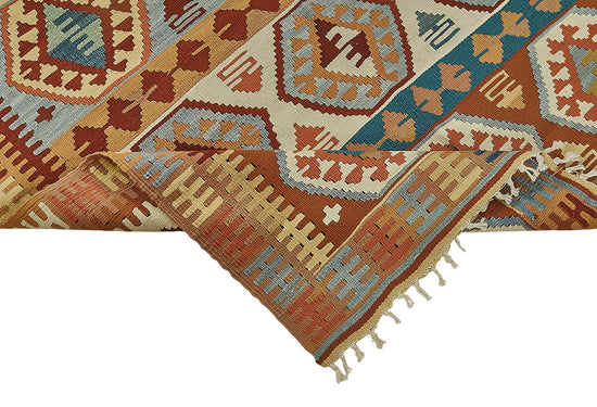 3x5 Handwoven Turkish Wool Kilim Rug - 50375