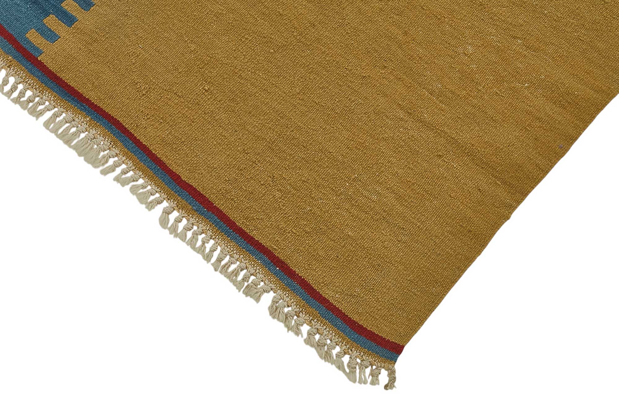 4x6 Handwoven Turkish Wool Kilim Rug - 50380
