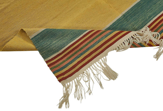 5x7 Handwoven Turkish Wool Kilim Rug - 50385