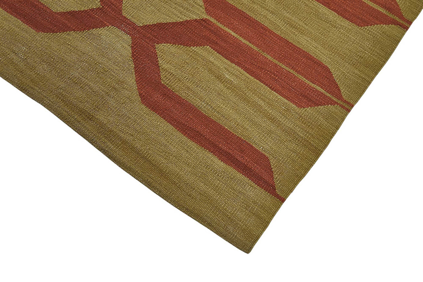 4x6 Handwoven Turkish Wool Kilim Rug - 50387