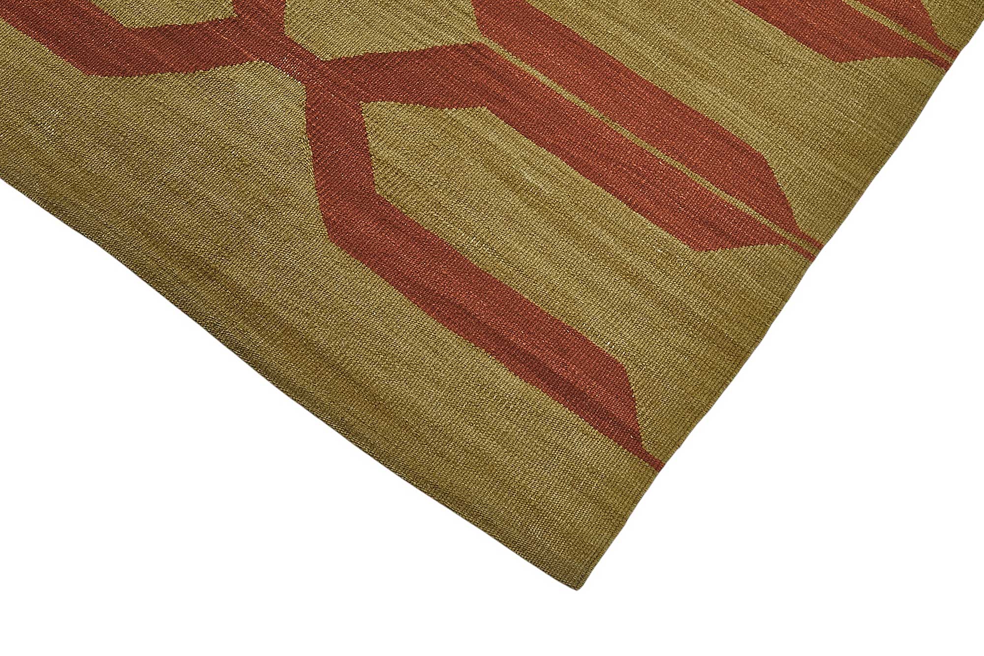 4x6 Handwoven Turkish Wool Kilim Rug - 50387